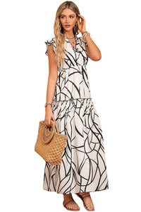 Ruffle Maxi Dress