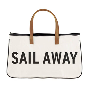 Canvas Tote - Sail Away