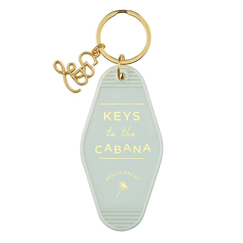 Motel Key Tag- Cabana