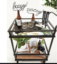 Load image into Gallery viewer, Straw Vacay - Black
