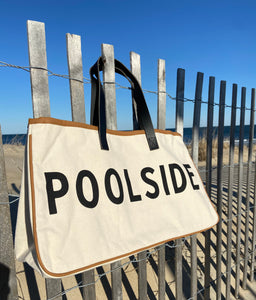 Canvas Tote-Poolside