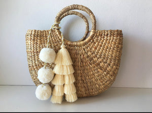 Tassel/Pompom Bag Charm (5 Colors)