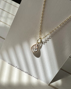 Sara Necklace in Ice