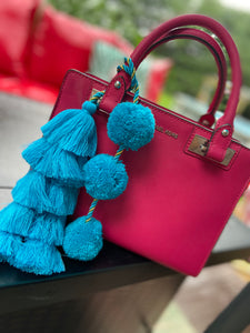 Tassel/Pompom Bag Charm (5 Colors)