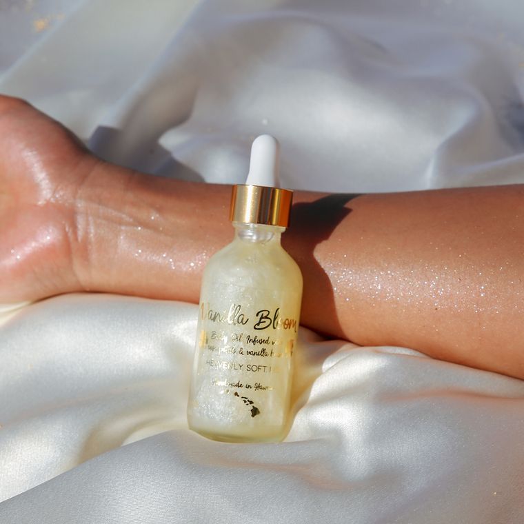 Perfume Shimmer Oil - Vanilla